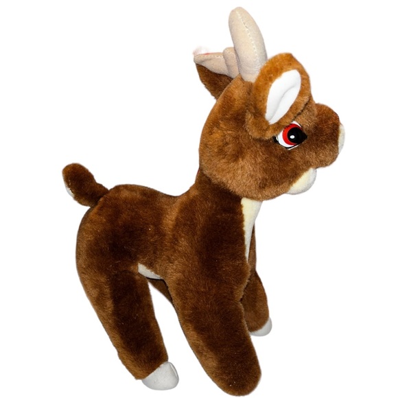 Vintage Applause Rudolph The Red Nosed Reindeer Plush Stuffed Animal Doll 14” - Picture 7 of 9